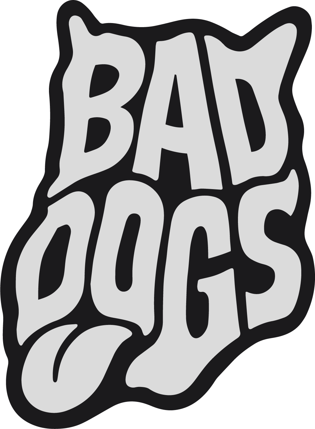 BadDogs White Logo